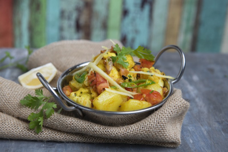 tawabil indian cuisine , Aloo Gobhi Adraki
