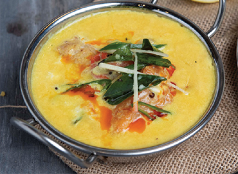 tawabil indian cuisine , Fish Curry Moilee