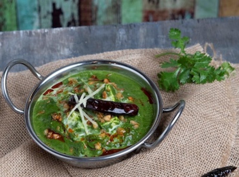tawabil indian cuisine , Palak Paneer