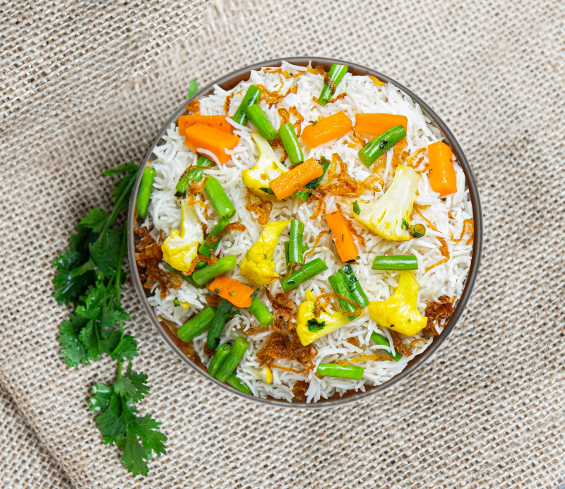 tawabil indian cuisine , Vegetable Rice