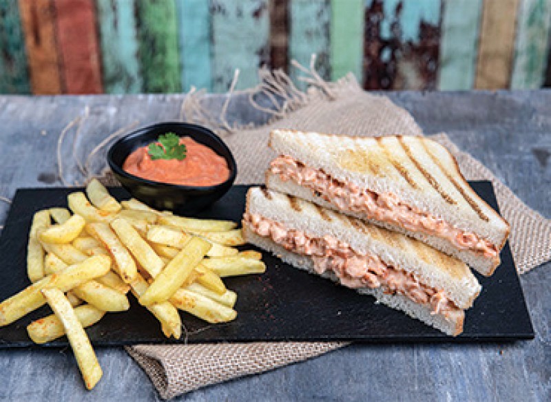 tawabil indian cuisine , Chicken Masala Sandwich